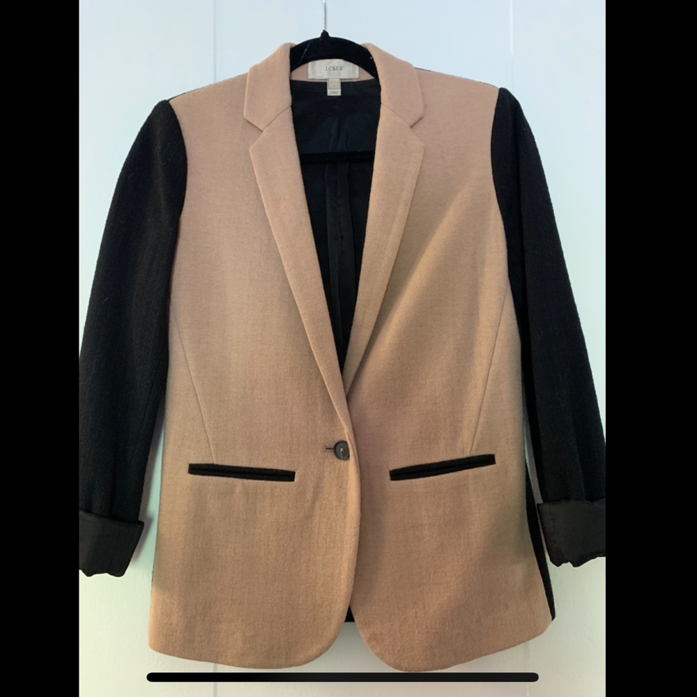 J. Crew Wool Two Tone Blazer
